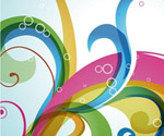 Abstract Swirl Vector Background